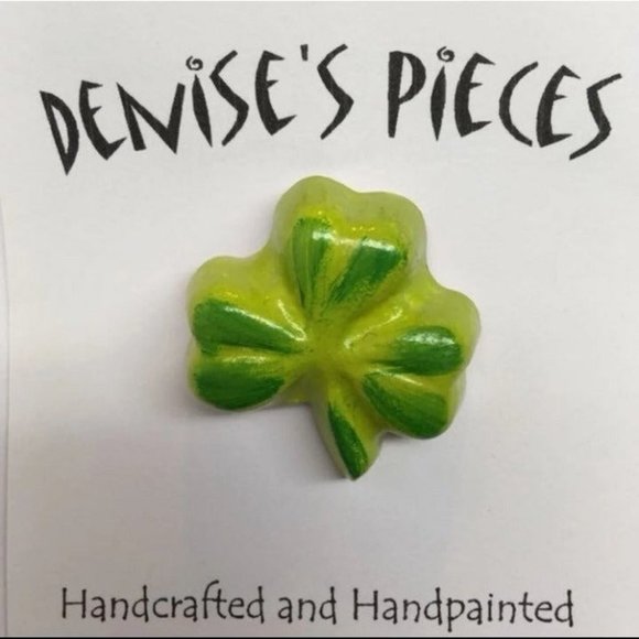 vintage irish st patricks day pin brooch